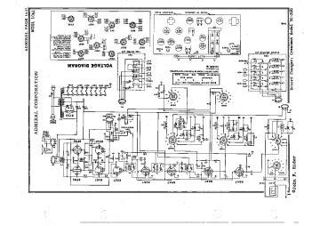 Admiral 10A1 ;Chassis schematic circuit diagram